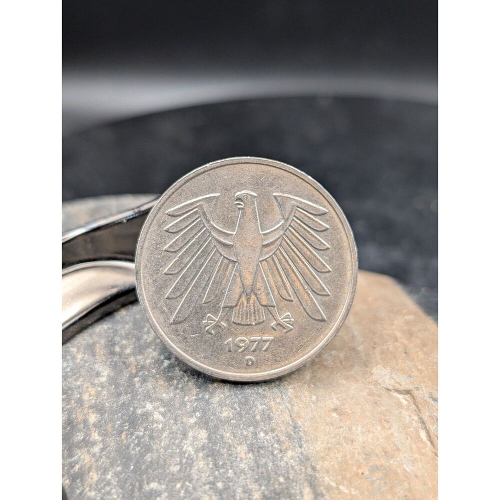 1977 D West Germany 5 Deutsche Mark Coin German Federal Republic Currency